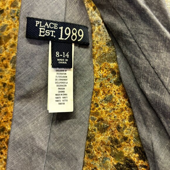 Boys Neck Tie Lot Bundle 6 Bow Ties Neck Ties Denim Stripes Bicycles Plaid 6-14 - Picture 2 of 7